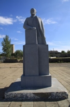 Памятник В.И.Ленину. С. Нижний Цасучей. Фото М.Ю.Федосеева