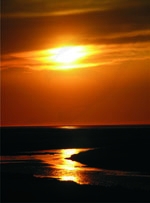 Закат на Торейских озерах. Фото А.В.Кирилюк
